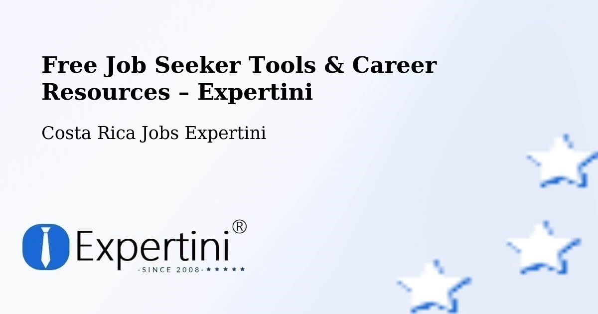 Free Job Seeker Tools & Career Resources – Esparza - Esparza, Costa Rica Jobs Expertini